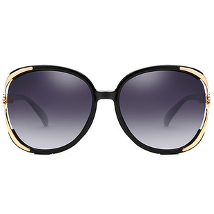 太阳镜女防紫外线时尚圆脸墨镜女士大脸显瘦潮偏光眼镜2020年新款