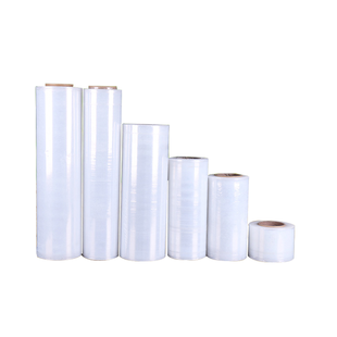 透明打包自粘pe塑料拉伸缠绕膜宽50cm工业保鲜加厚塑料膜免邮
