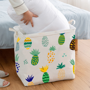 超大号衣服收纳筐布艺家用搬家袋棉被子整理箱衣物收纳盒收纳神器