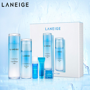 爱茉莉Laneige兰芝水衡淸盈水乳套装(清爽型)控油