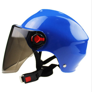 骑行头盔电动电瓶车头盔男电瓶车头灰女士四季半盔夏季防晒安全帽