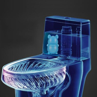 洁厕灵马桶除臭去异味清洁剂宝蓝泡泡厕所家用清香型味液神器垢净