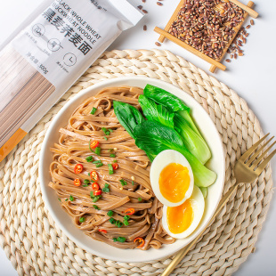七年五季荞麦面无糖低脂黑麦干面条粗粮杂粮芥麦挂面主食速食纯