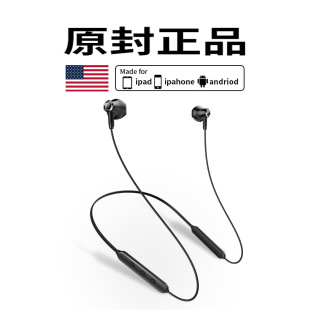 官方正品WRIELESS无线运动蓝牙耳机跑步双耳挂耳颈挂脖头戴耳塞式