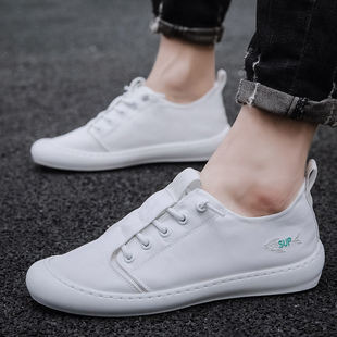 2020夏季新款冰丝男鞋雨伞布韩版潮流板鞋青年透气潮鞋男士帆布鞋