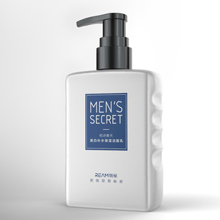 REAM洗男士洗面奶美白控油祛痘洁面去角质补水氨基酸去黑头套装