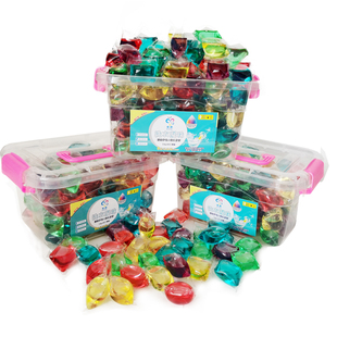 T网红洗衣凝珠香水型香味持久留香强力去污除菌洗衣服除螨家庭装