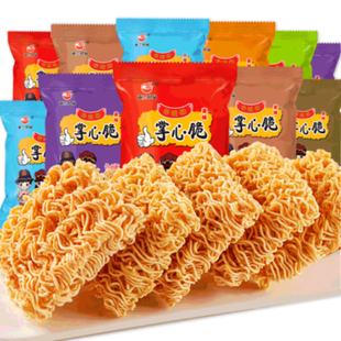 亚兰食品布奇客掌心脆干吃干脆方便面整箱装充饥夜宵休闲小吃零食