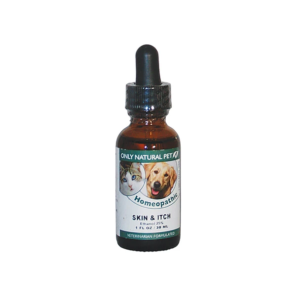 Only Natural Pet Skin & Itch Homeopathic Bottle