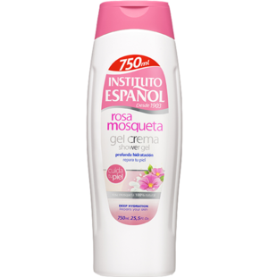 西班牙INSTITUTO英丝媞玫瑰果香氛保湿沐浴露深层清洁滋养嫩肤