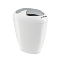 WINOMO 6.5L Flip Trash Can Waste Can Health Barrel with 30pcs Trash bags (White)