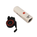 YT-M18 1W Safety Light LED Bicycle Light Headlamp (White)