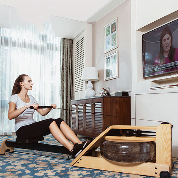 【入门款 性价比十足】WaterRower 沃特罗伦 A1系列 单轨梣木水阻划船机/划船器/赛艇机/减肥机 多规格可选 自然水阻 收纳自如