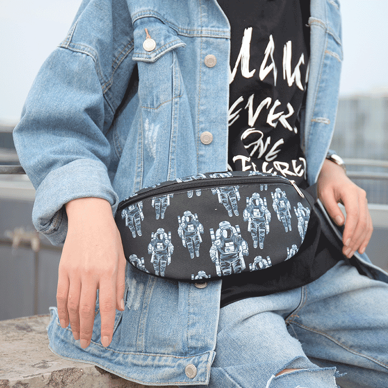 IDX原创 涂鸦腰包 宇航员