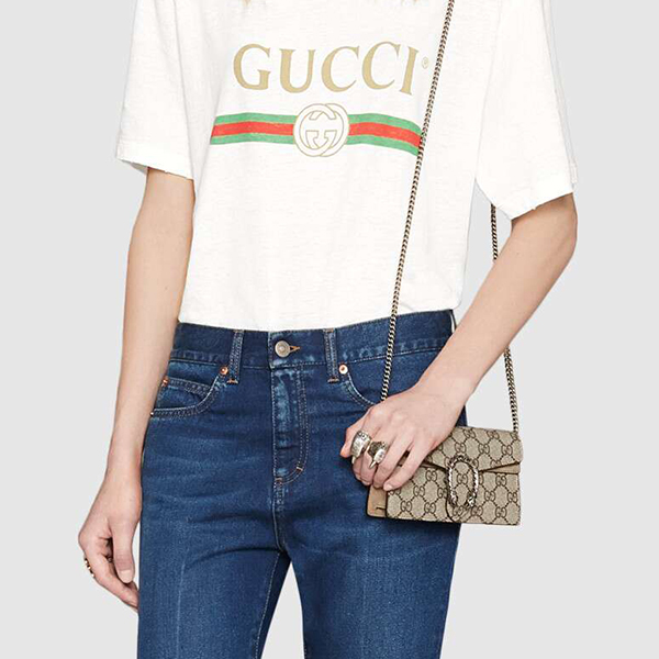 GUCCI 古驰 Dionysus酒神系列 超迷你单肩斜挎包/酒神包 476432 多色可选