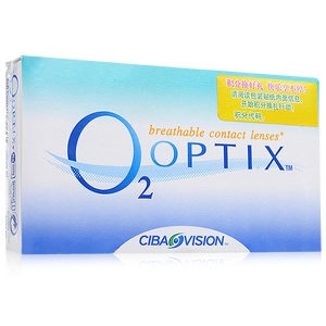 视康舒视氧硅水凝胶月抛隐形眼镜6片装