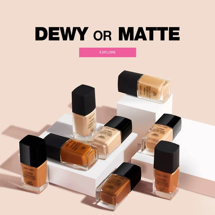 Dewy or Matte Foundation | Explore