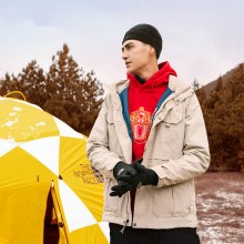 【山脉618 领券800-100 zui高减450】TheNorthFace北面20新品冲锋衣男户外防水透气多袋外套|4979