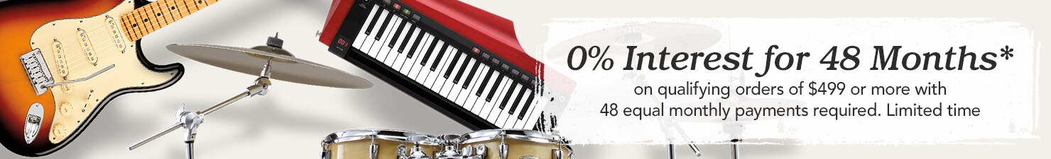 zero percent interest for 48 months on qualifying orders of 499 dollars or more with 48 equal monthly payments required Limited time Get Details