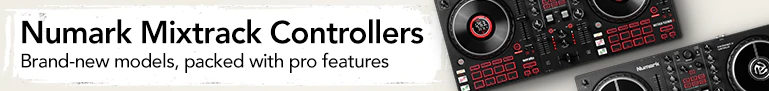 New Numark Mixtrack DJ Controllers