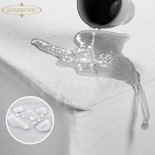 全棉抗菌防水床笠单件床罩大号隔尿垫透气防螨席梦思床垫保护套