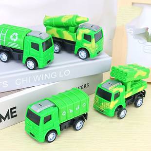 55军事玩具车套装工程车系列各类车小汽车玩具儿童耐摔男孩回力