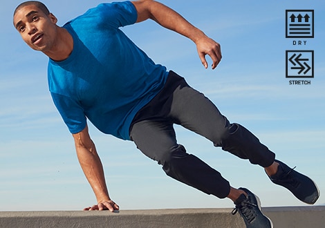 DRY-EX ULTRA STRETCH ACTIVE JOGGERS