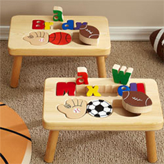 Personalized Kids Step Stools