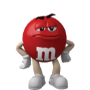 Small Red M&M'S Character