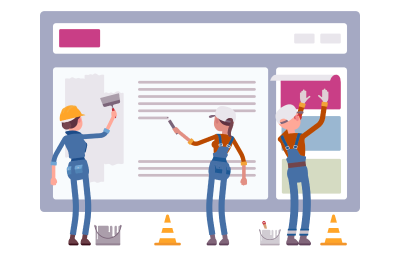 Our website builder is user friendly and will help you to build and update your own live website - without knowing any code!